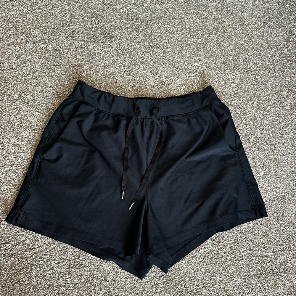 Old Navy Black Athletic Drawstring Shorts